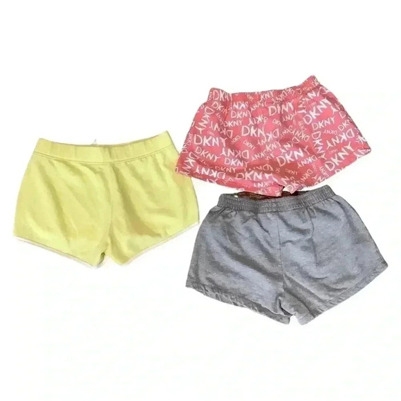Girls Shorts Size XL (14-16). 2 DKNY Shorts & 1 Justice Active Short. Preloved - Picture 2 of 4
